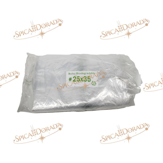 BOLSA PLASTICO A GRANEL 25*35 B/25 KG P/ 2KG